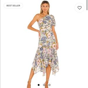 ASTR THE LABEL | Revolve | Santorini Dress in Off White Retro Floral